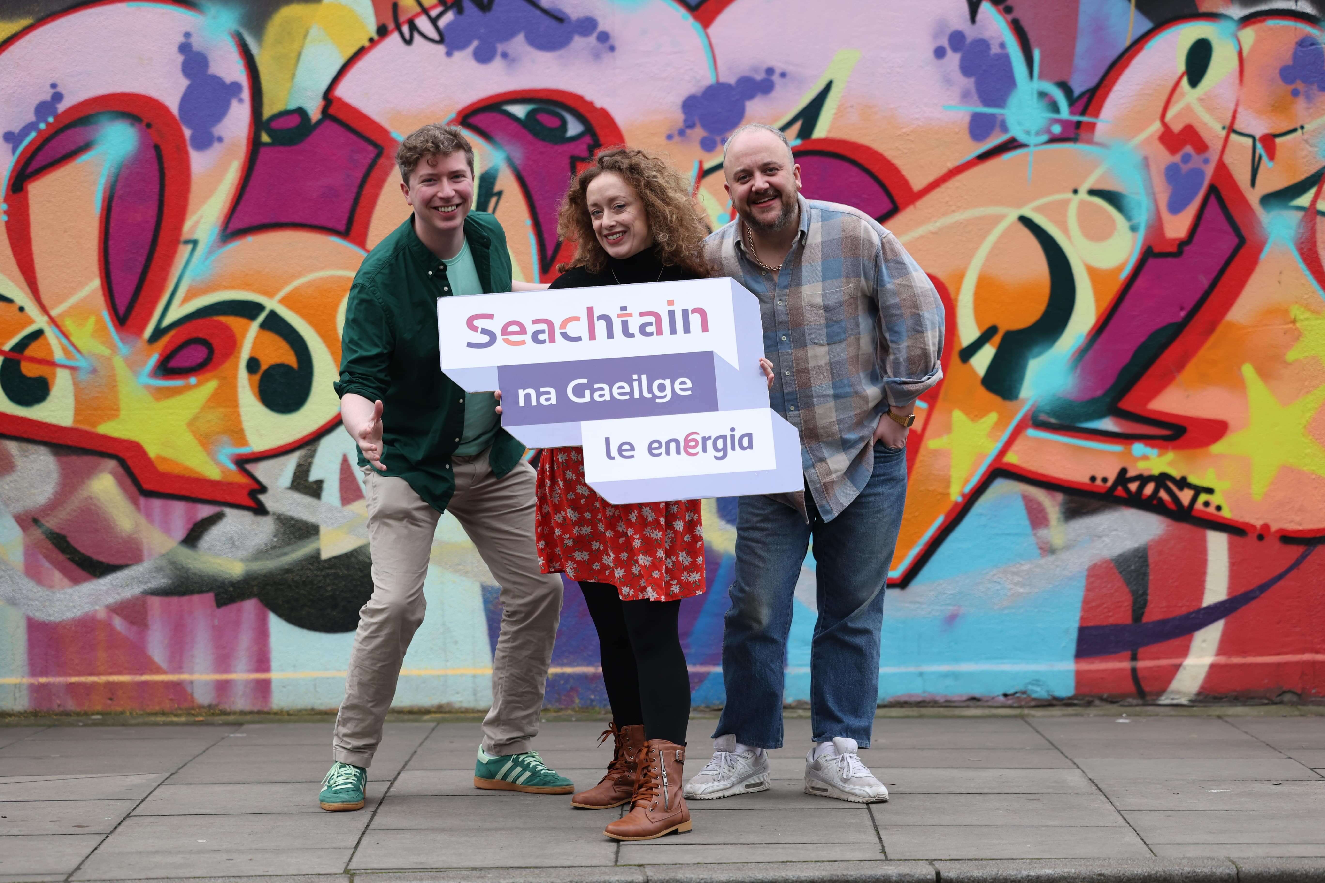 Ambassadors for Seachtain na Gaeilge le Energia 2025 announced at launch in Baile Átha Cliath