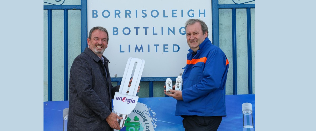 Energia partners with Tipperary company Borrisoleigh Bottling Ltd to provide renewable energy